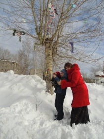 Фото отчет по проекту Ах снег, снежок
