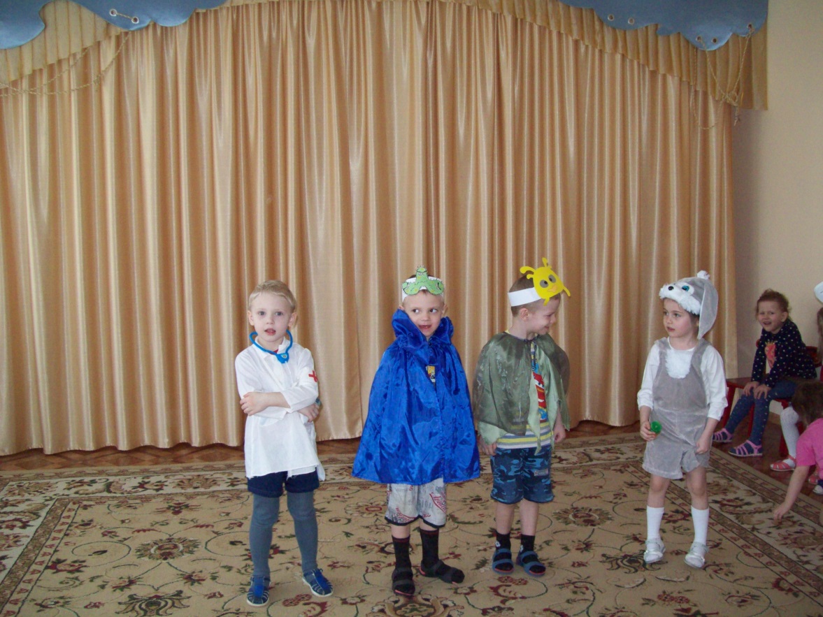 Театрализованная деятельность детей средней группы :Деревня Неболейкино