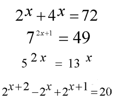 Открытый урок на тему Показательные уравнения(11 класс)