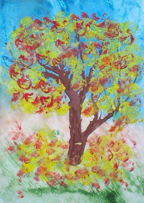 Мастер-класс по рисованию осенних деревьев в детском саду