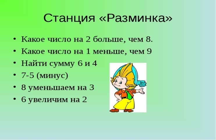 Карточки по математике Прибавление чисел 1, 2, 3 (1 класс)