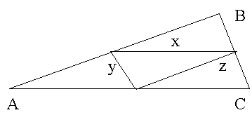 Урок геометрии в 8 классе Средняя линия треугольника