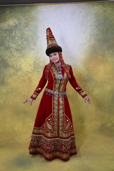 Буклет : Казахская национальная одежда