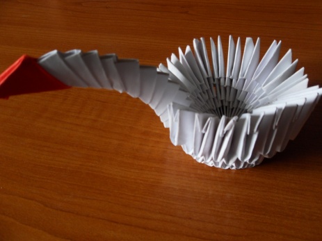 Мастер-класс по модульному оригами Лебедь