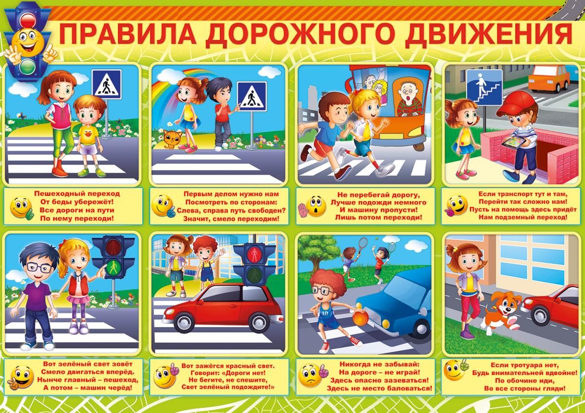 Беседа с детьми о правилах дорожного движения с использованием ИКТ на тему: Дорожная азбука