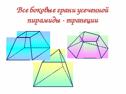 Конспект по геометрии по теме Пирамида (10 класс)