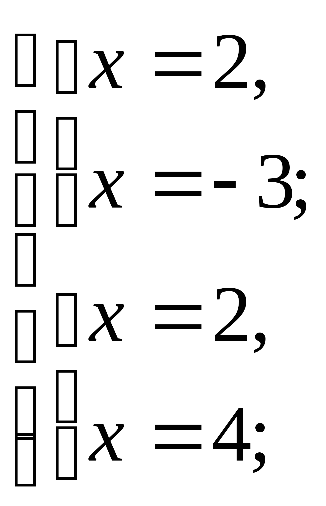 Урок по теме Метод мини-максов при решении уравнений