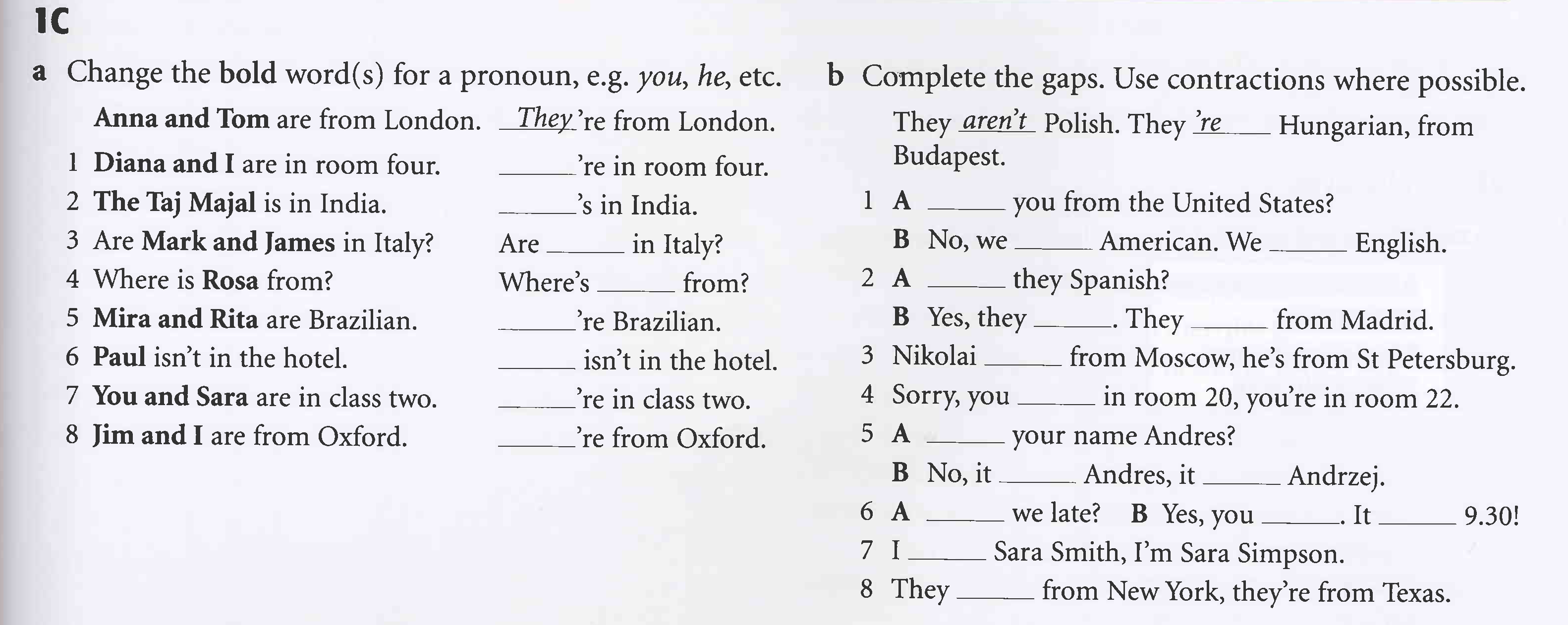 Урок английского языка Begginers NEF (для взрослых не изучавших английский язык)
