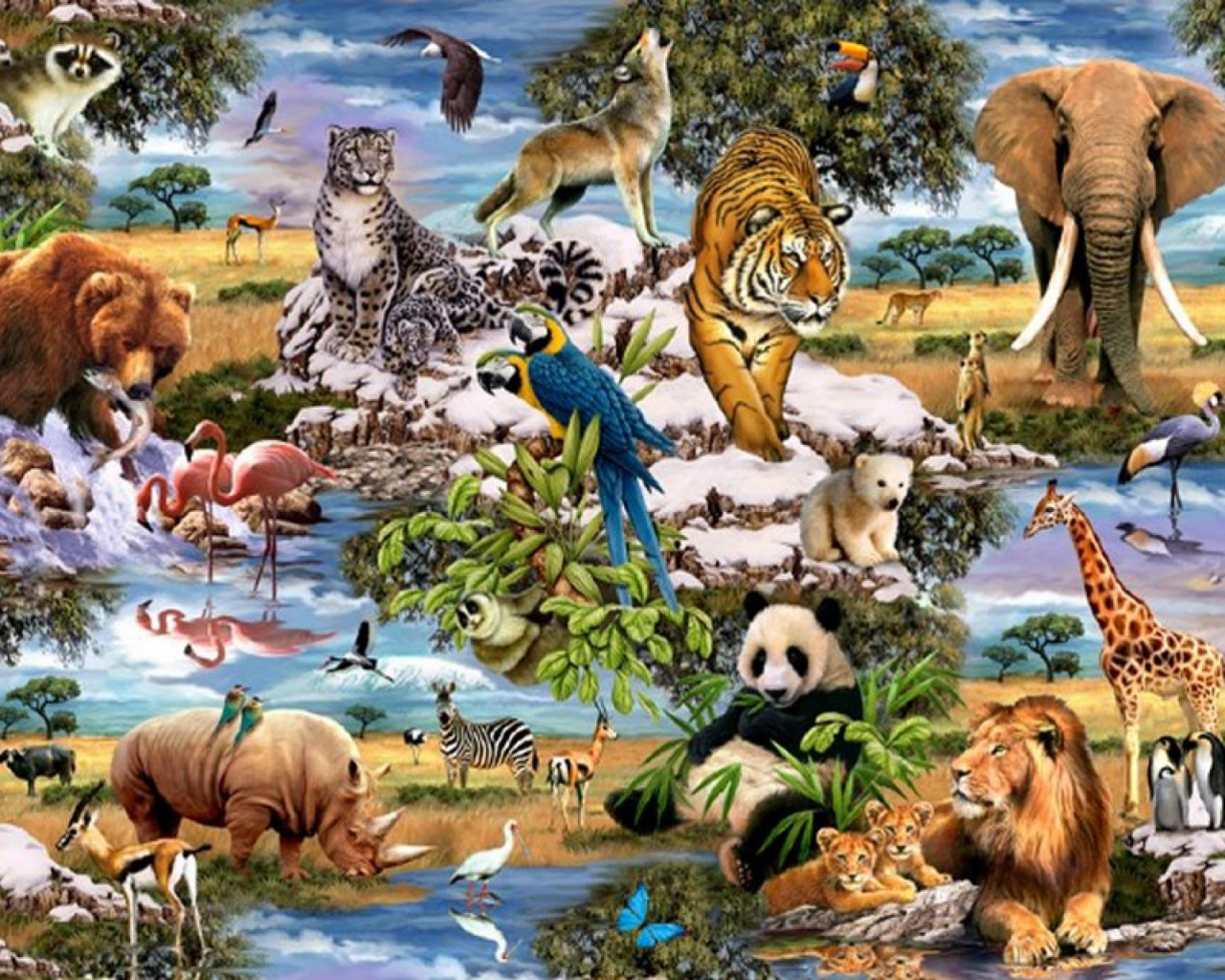 Урок окружающего мира на тему Разнообразие животных