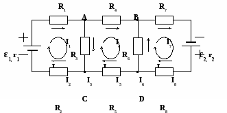 Методическая разработка урока Метод контурных токов (10 класс). Профильный уровень