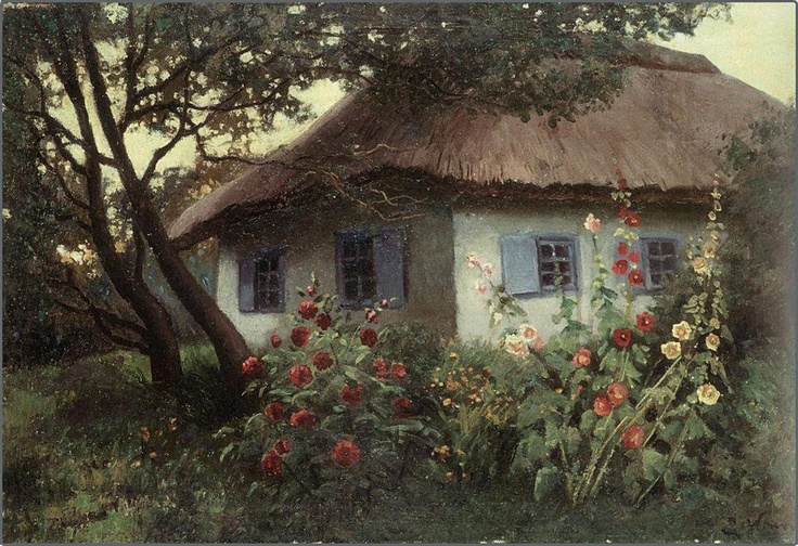 Квіти в Україні — споконвічна прикраса подвір’я.