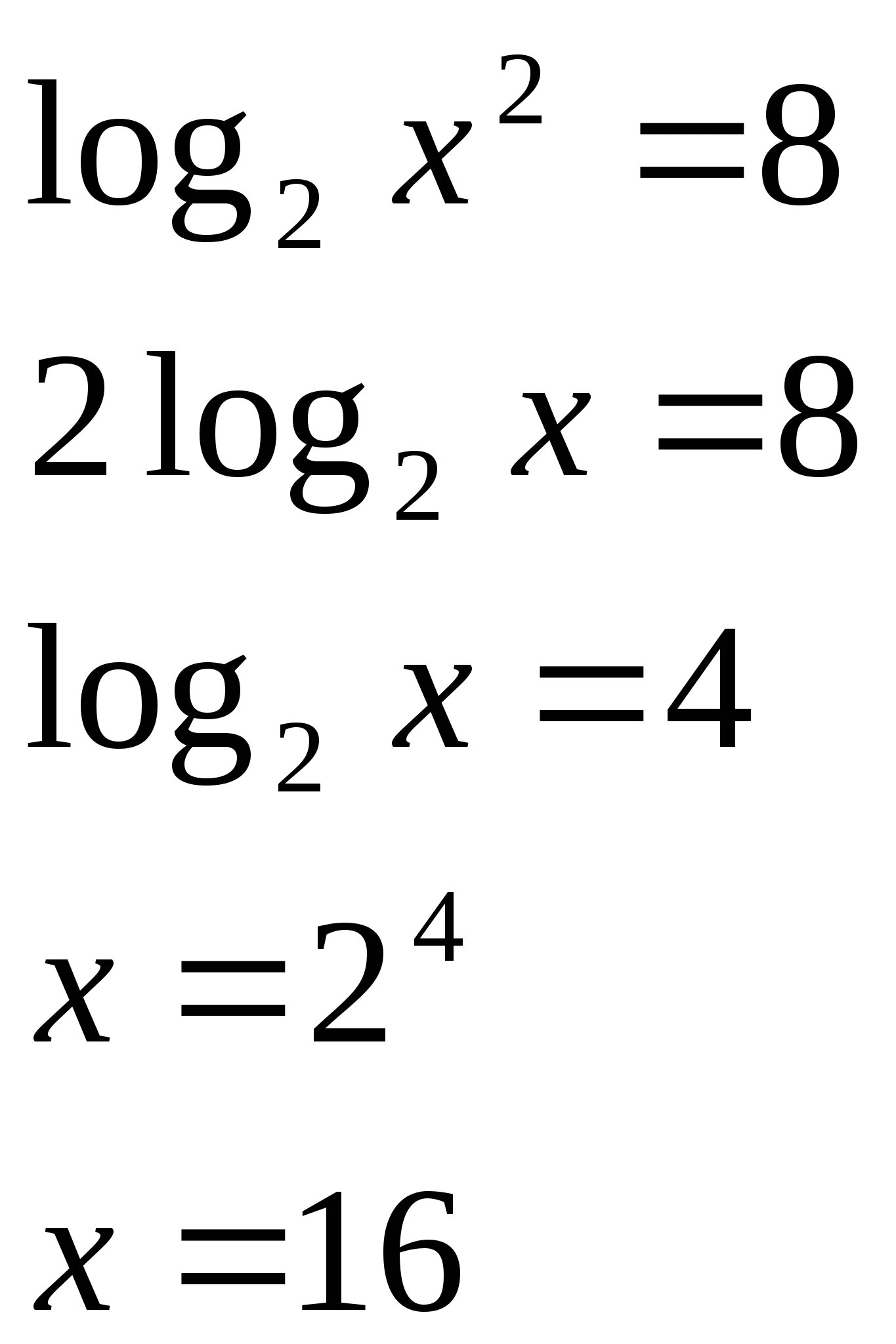Методы решения логарифмических уравнений