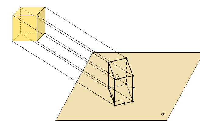 Конспект урока: Изображение пространственных фигур на плоскости (10 класс)