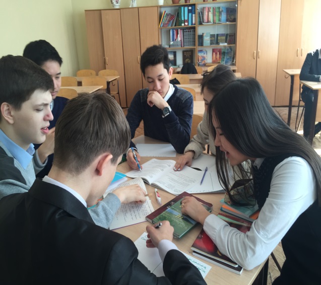 Планирование урока по казахскому языку Газет-журналдармен жұмыс