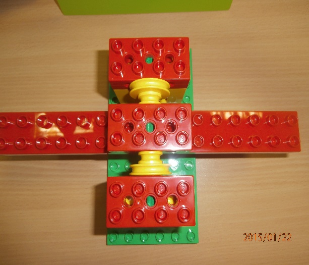 Конструкт организации конструктивной деятельности с использованием набора Первые механизмы от Lego Education
