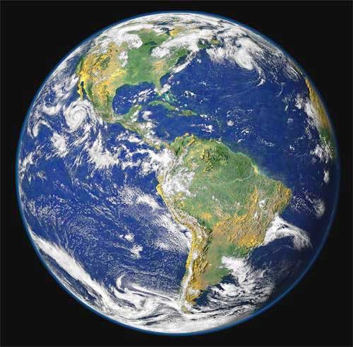 План открытого урока по познанию мира Вид Земли из космоса 4 класс