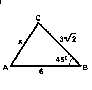 Конспект урока по теме Треугольники. Решение задач с практическим содержанием 9 класс