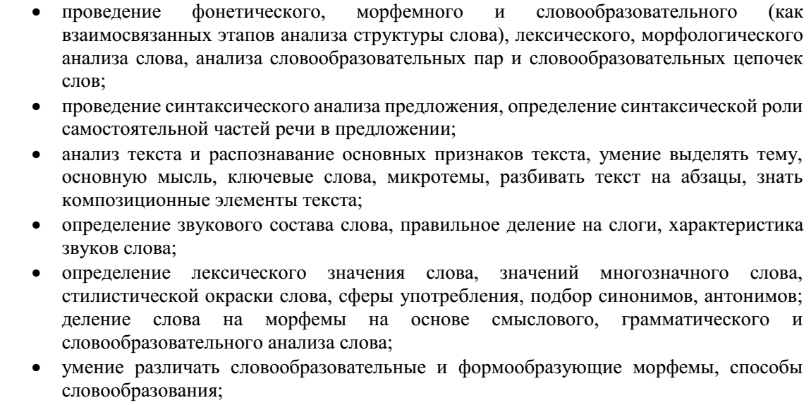 Рабочая программа по русскому языку 5 класс (к учебнику Т.А.Ладыженской)