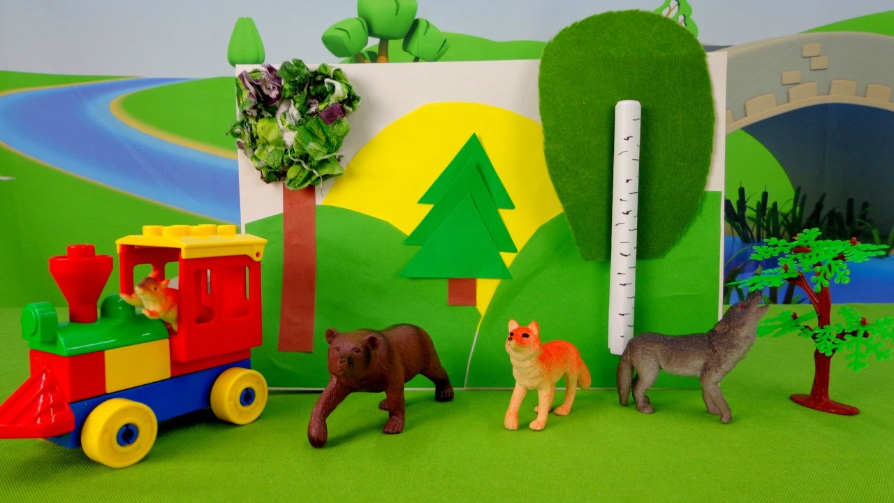 Творческие занятия для детей 4-6 лет на тему: Осенний лес.