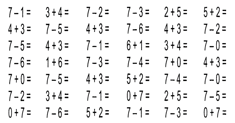 Состав числа 7 примеры. Примеры на состав числа. Примеры по математике состав числа. Примеры на состав числа 8. Пример 7 х 9