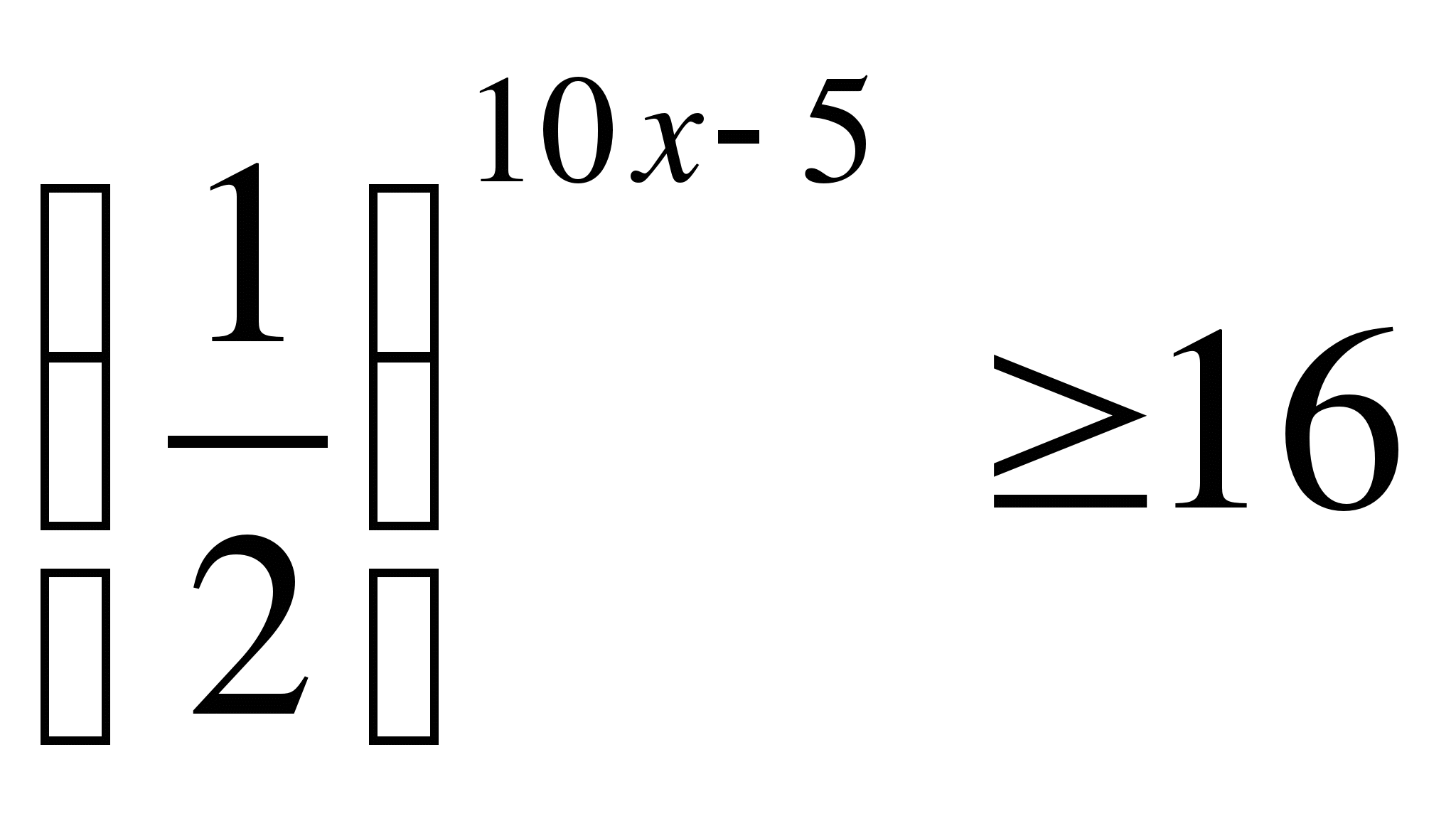 Промежуточная аттестация по алгебре для 10 класса за I полугодие.