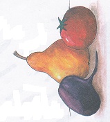 Рабочая тетрадь для учеников по рисованию на тему Рисование с натуры овощей и фруктов (2 класс)