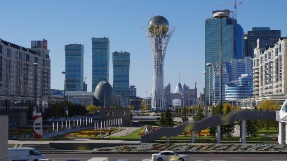 Открытый урок на тему Астана-көрікті қала