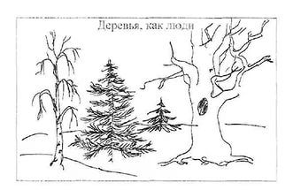 Тема: « Рисуем деревья»