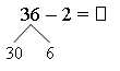 Разработка урока математики во 2 классе на тему: Приёмы вычислений для случаев вида 36-2, 36-20.