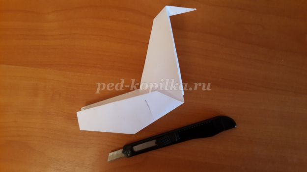Мастер-класс: «Голубь мира» в технике оригами