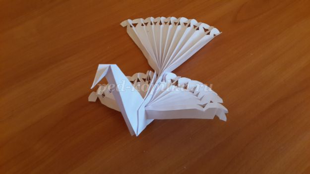 Мастер-класс: «Голубь мира» в технике оригами