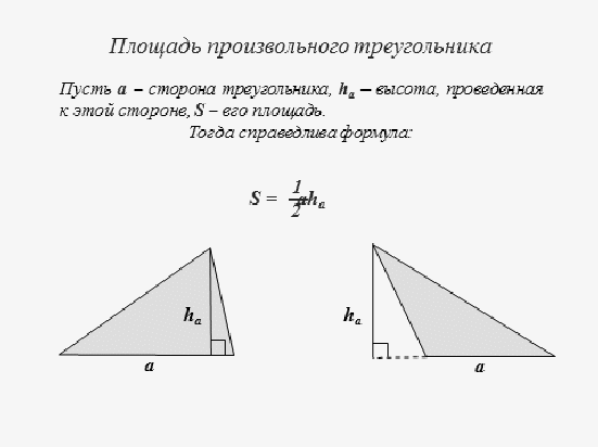 План урока по геометрии на тему Площади плоских фигур подготовка к ЕГЭ (10 класс)