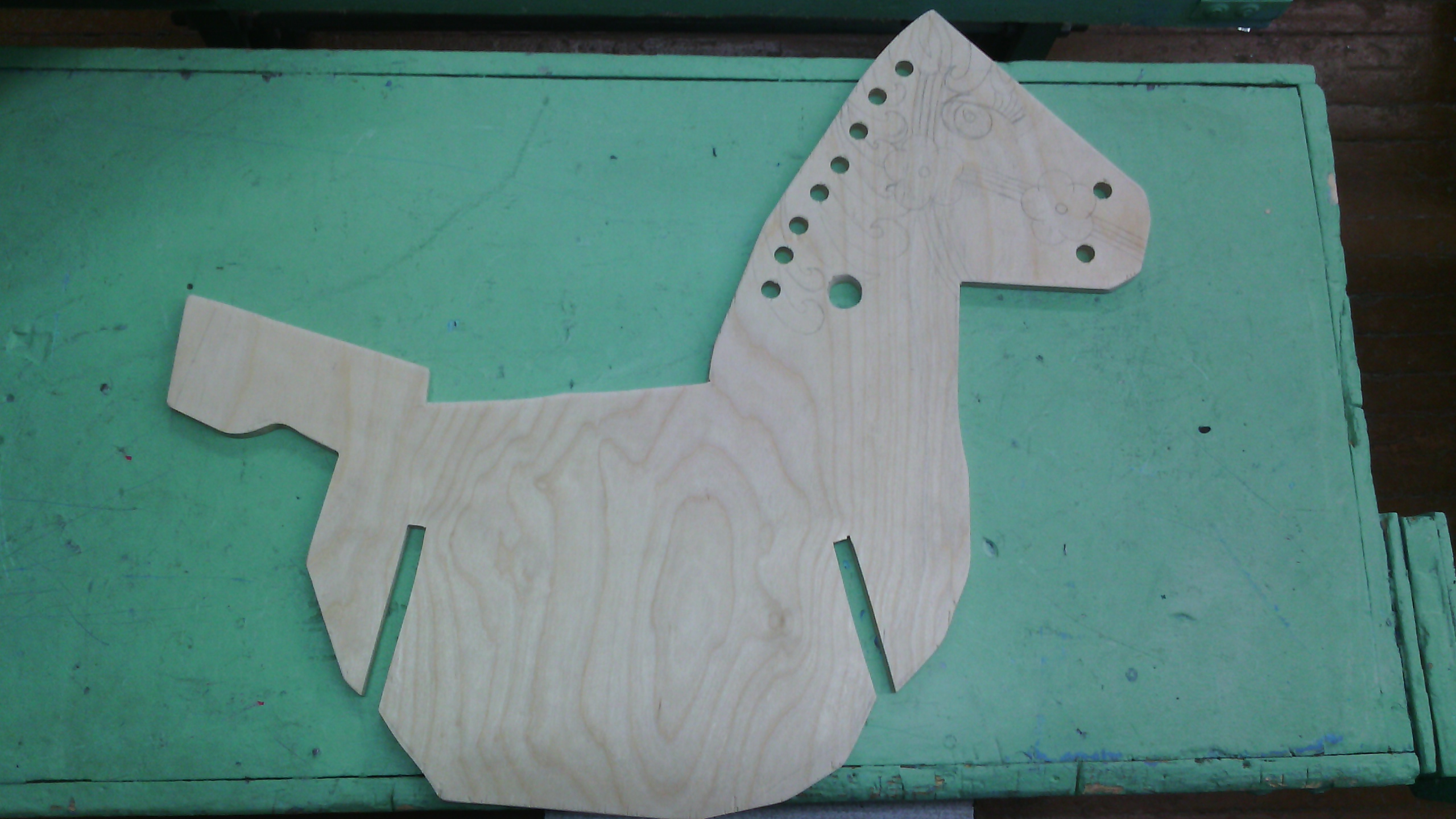 Творческий проект: Разработка и изготовление детской игрушки: лошадка-качалка.