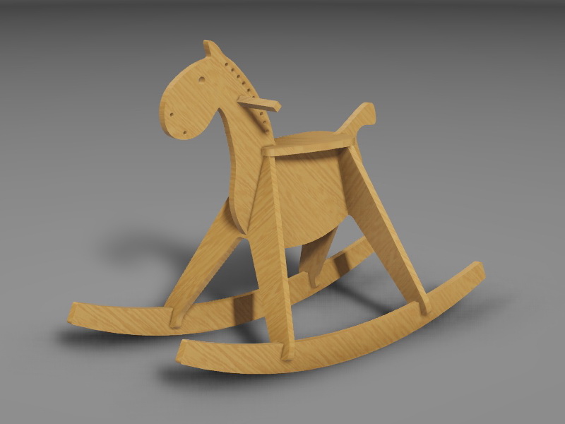 Творческий проект: Разработка и изготовление детской игрушки: лошадка-качалка.