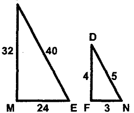 Конспект урока по теме Второй и третий признаки подобия треугольников ( урок усвоения новых знаний)
