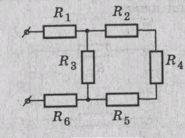 Самостоятельная работа по электротехнике Расчет электрической цепи при смешанном соединении резисторов