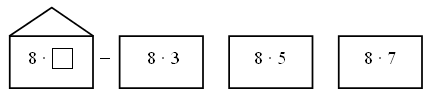 Конспект урока математики во 2 классе Умножение числа 8