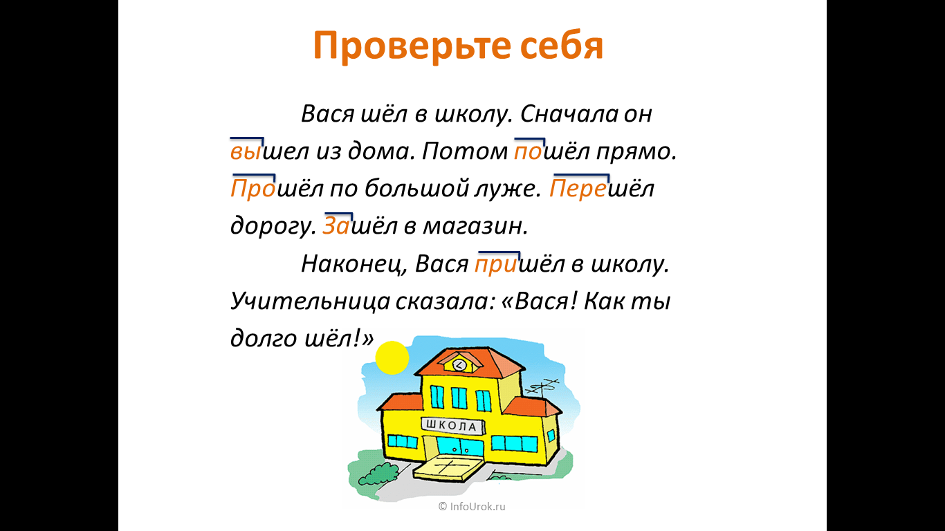 Конспект урока русского языка для 2 класса по теме Приставки. Правописание приставок