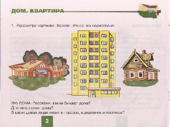 Технологическая карта по русскому языку для группы Жидек с государственным языком обучения Дом и его части