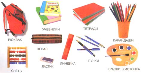 Разработка урока русского языка в 1 классе на тему: В классе
