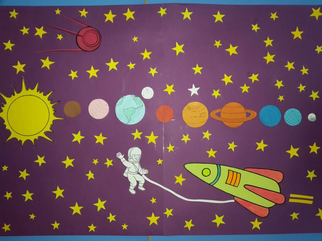Конспект непосредственно - образовательной деятельности по аппликации с детьми 3-4 лет на тему: «Космическое путешествие».