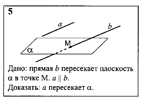 Конспект по геометрии Решение задач по теме параллельность прямых и плоскостей