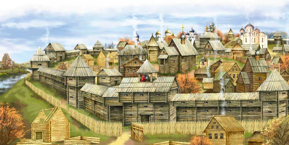 Разработка к уроку по ИЗО на тему: Древние города России
