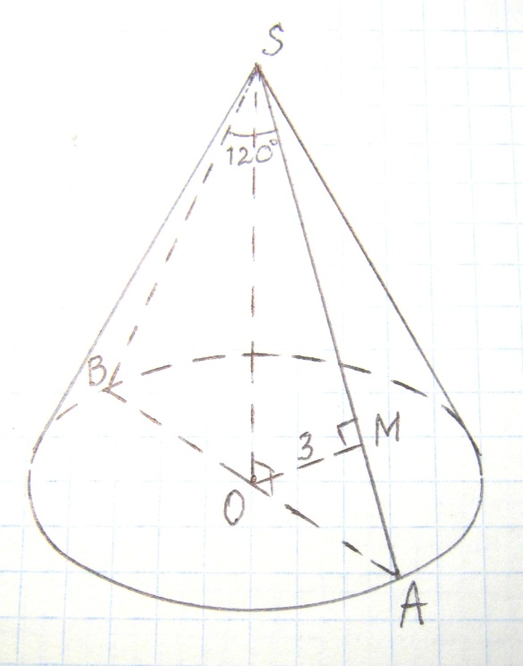 Решение задач по геометрии ( ГИА, конус)
