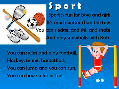Конспект урока по английскому языку по теме Sport is fun ( 7 класс)