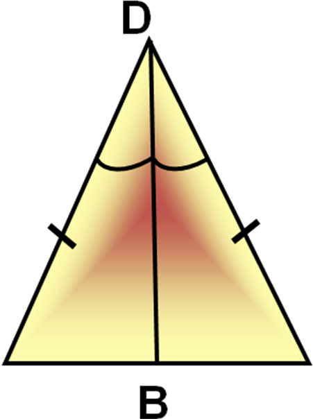 Разработка урока Признаки равенства треугольников
