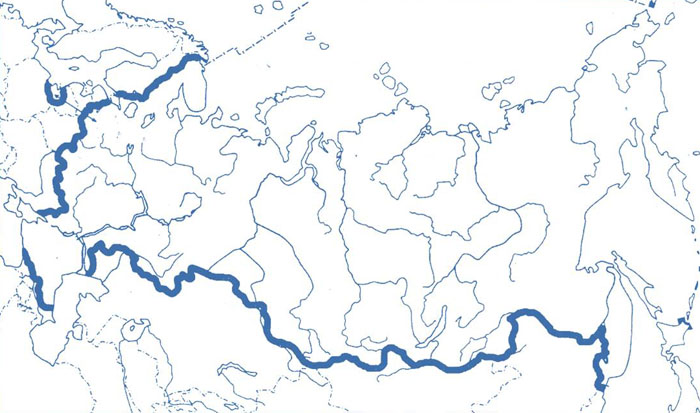 Проверочная работа по теме Россия на карте мира
