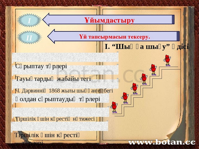 Эволюцияның қозғаушы күштері табиғи сұрыпталу нәтижесіндегі бейімделушілік презентация