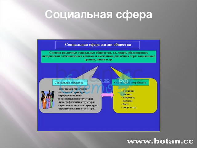 Социальная сфера современного общества 6 класс презентация