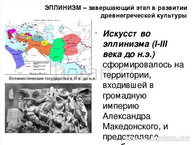 Карта эллинизма
